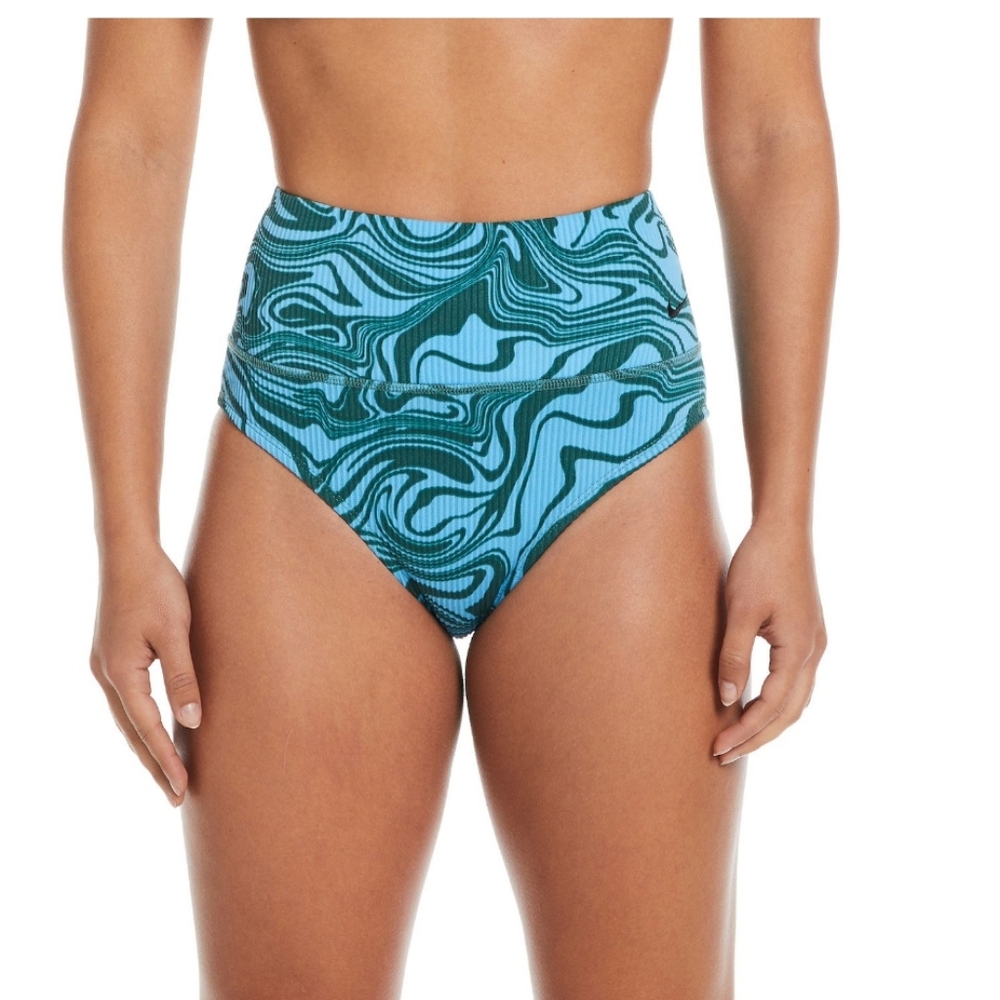 Nike High-Waist Swim Bottoms